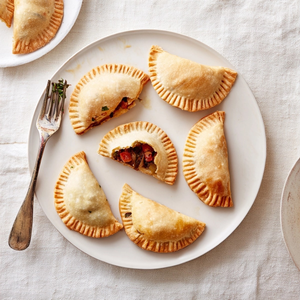 Close-up of fried Panamanian empanadas bursting with cheesy filling, an irresistible snack or appetizer.