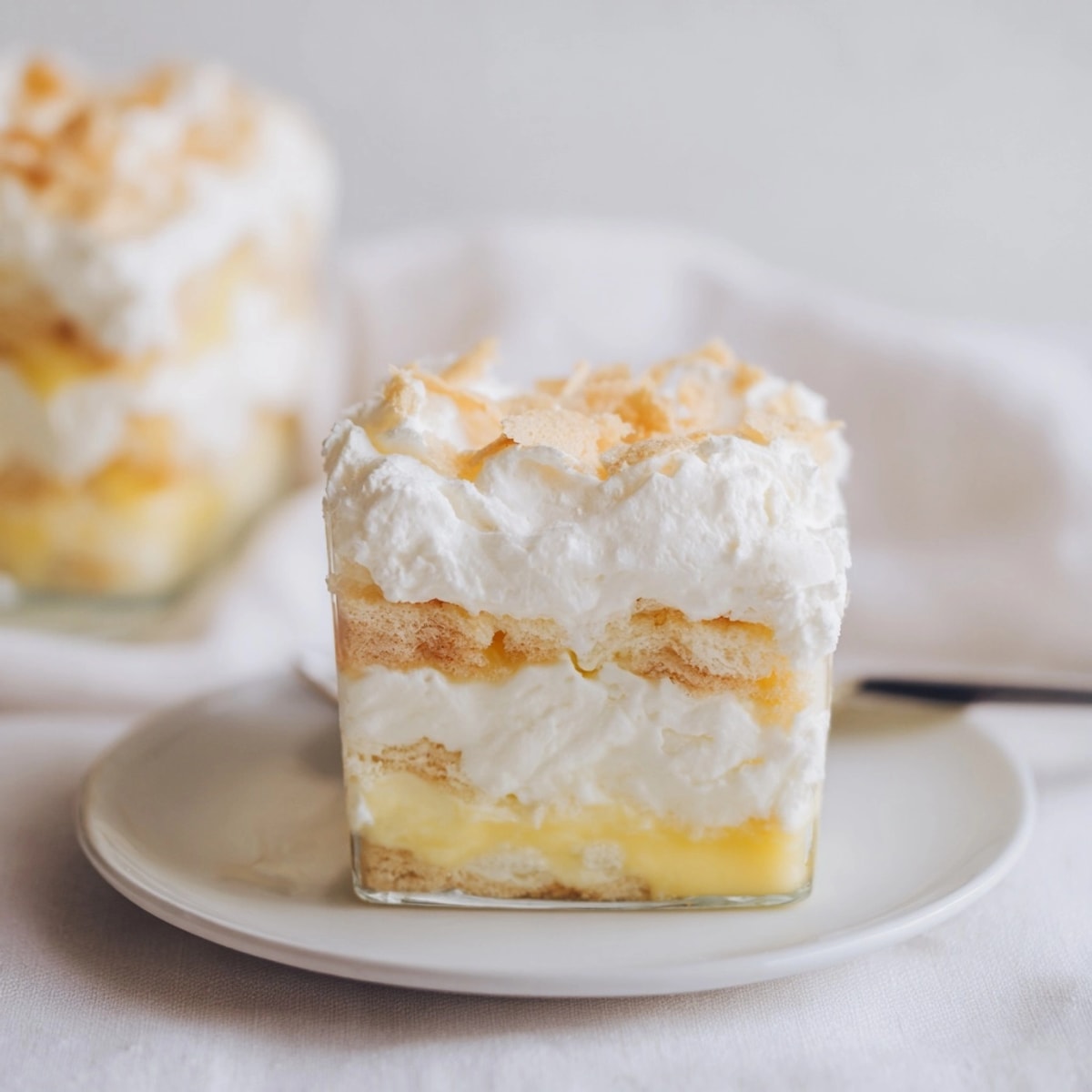 Making Natas do Céu, a Portuguese cream dessert, with simple layers and textures.