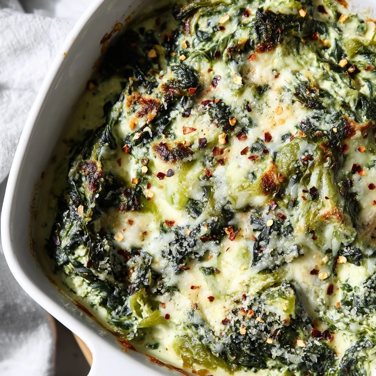 Warm Spinach Creamy Dip
