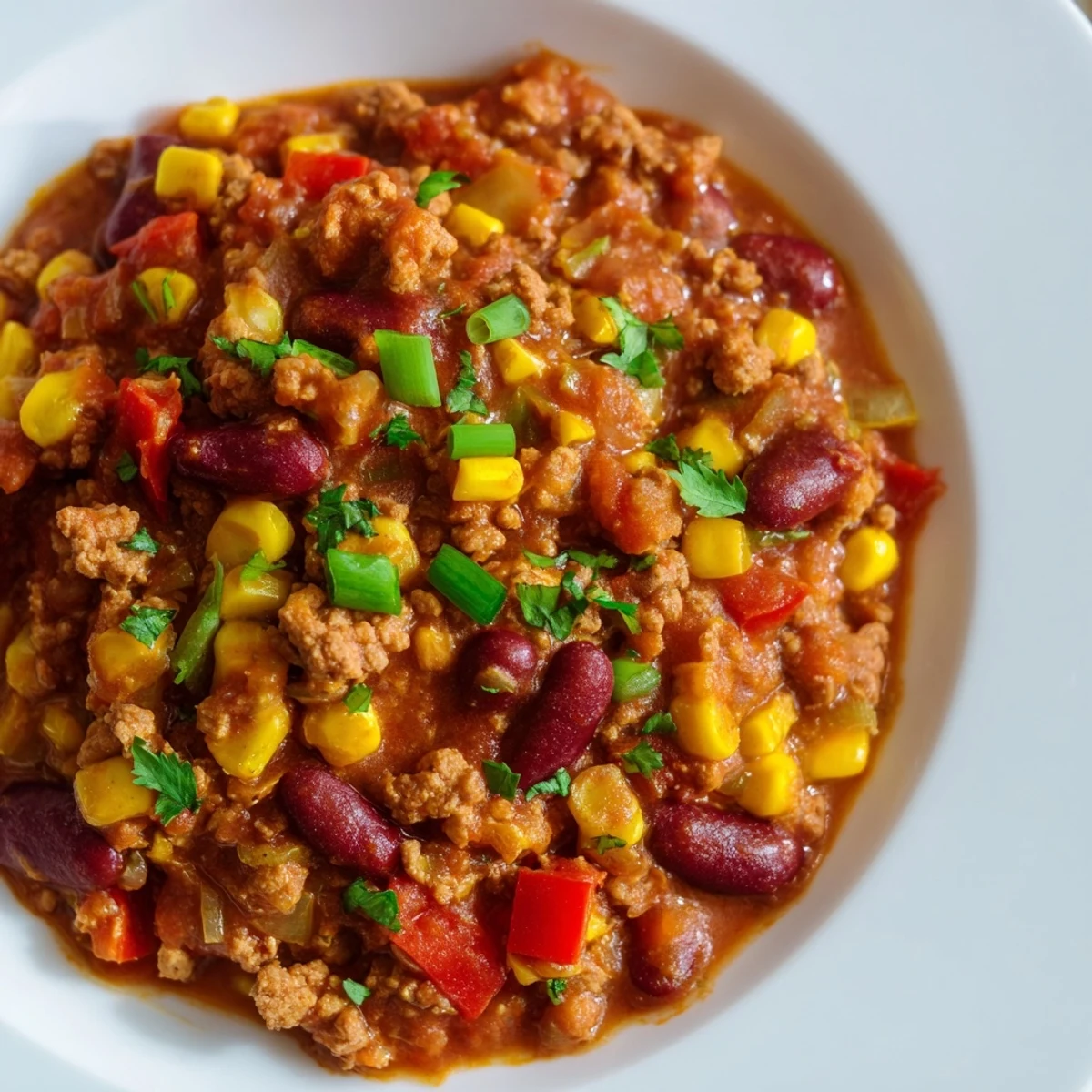 Hearty turkey chili recipe with kidney beans, perfect for a cozy, flavorful dinner.