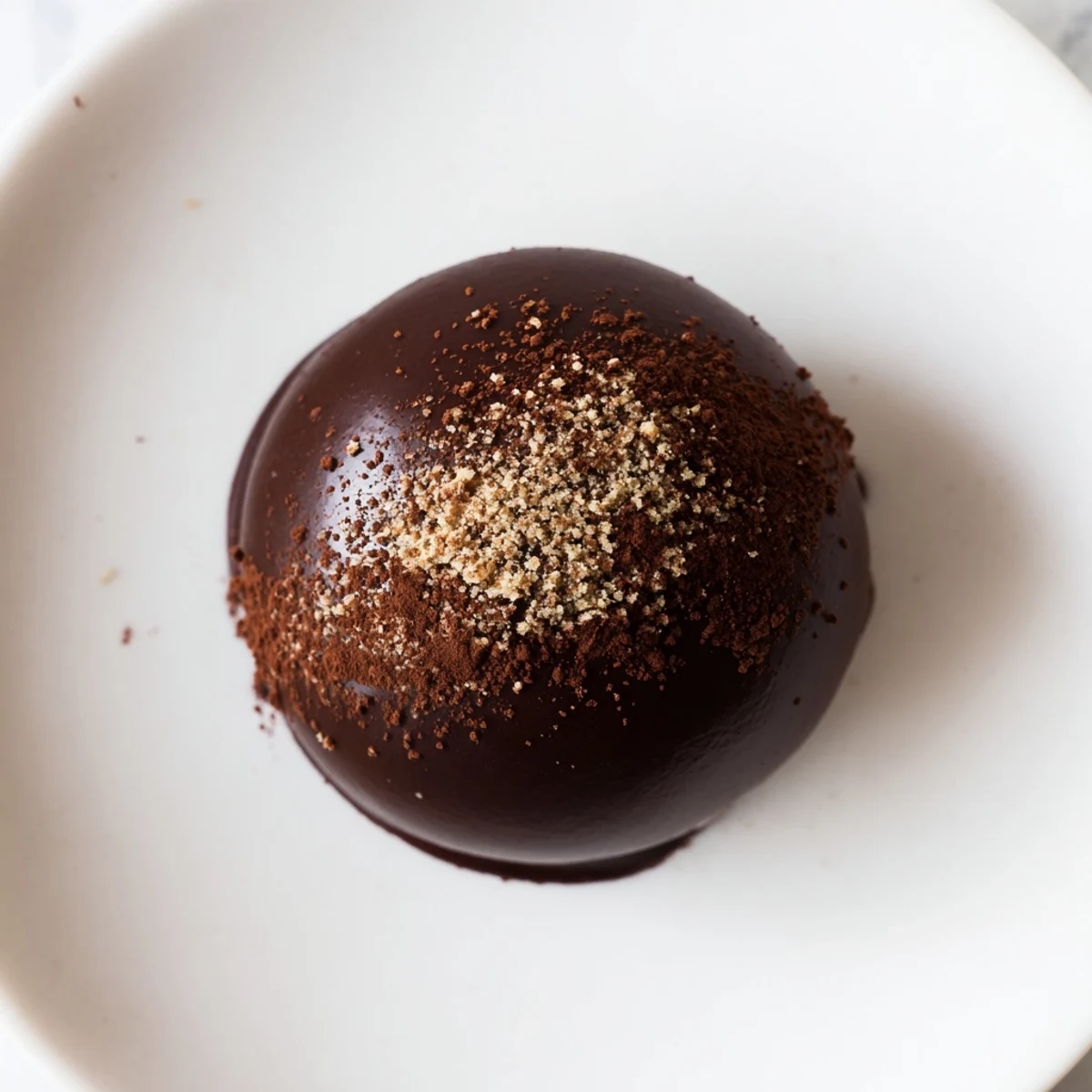 Irish Cream Truffles displayed in a gift box with elegant ribbon, ready for holiday gifting.  