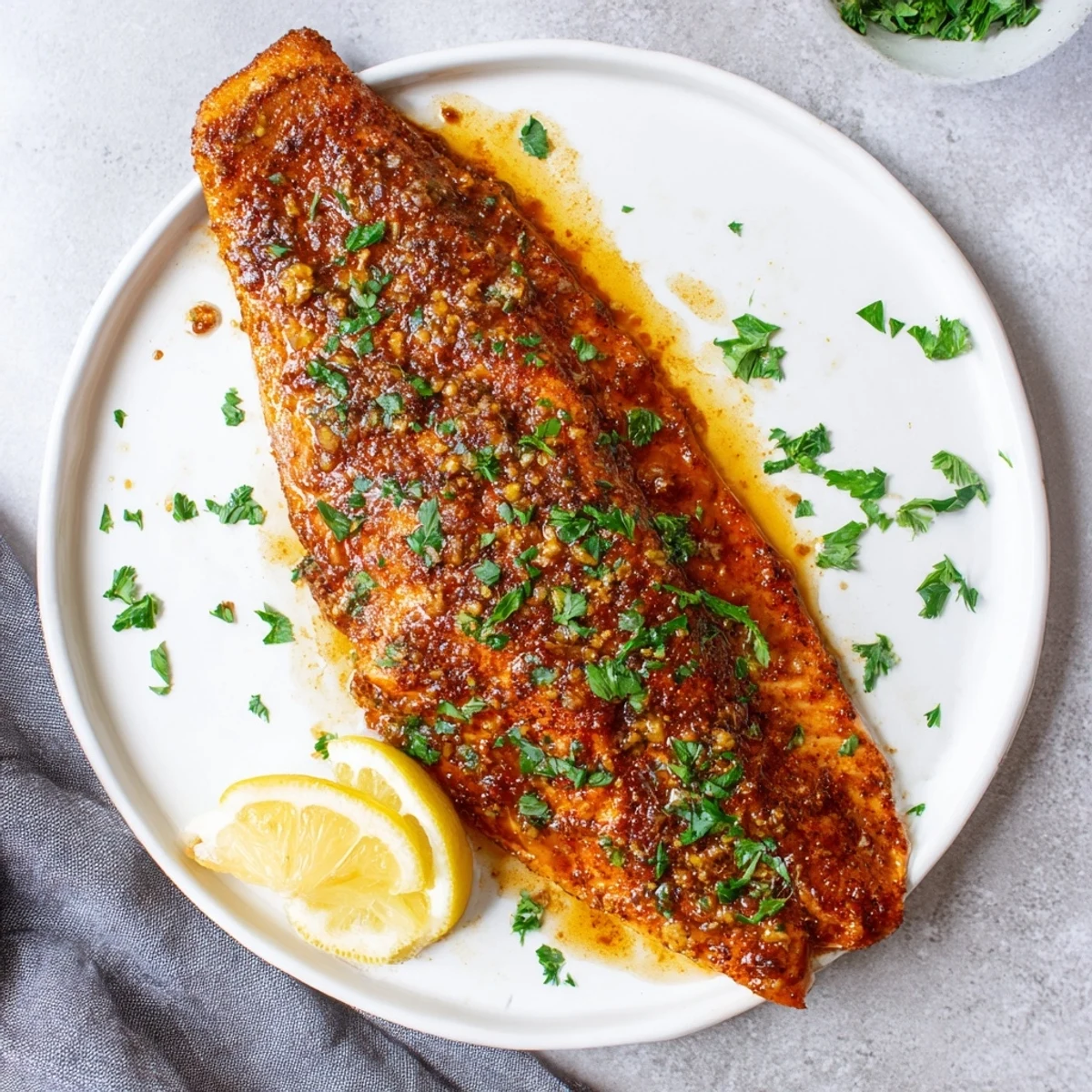 Perfectly cooked Cajun honey salmon recipe featuring crispy spiced exterior and tender flaky fish inside