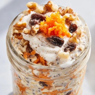 Carrot Cake Overnight Oats